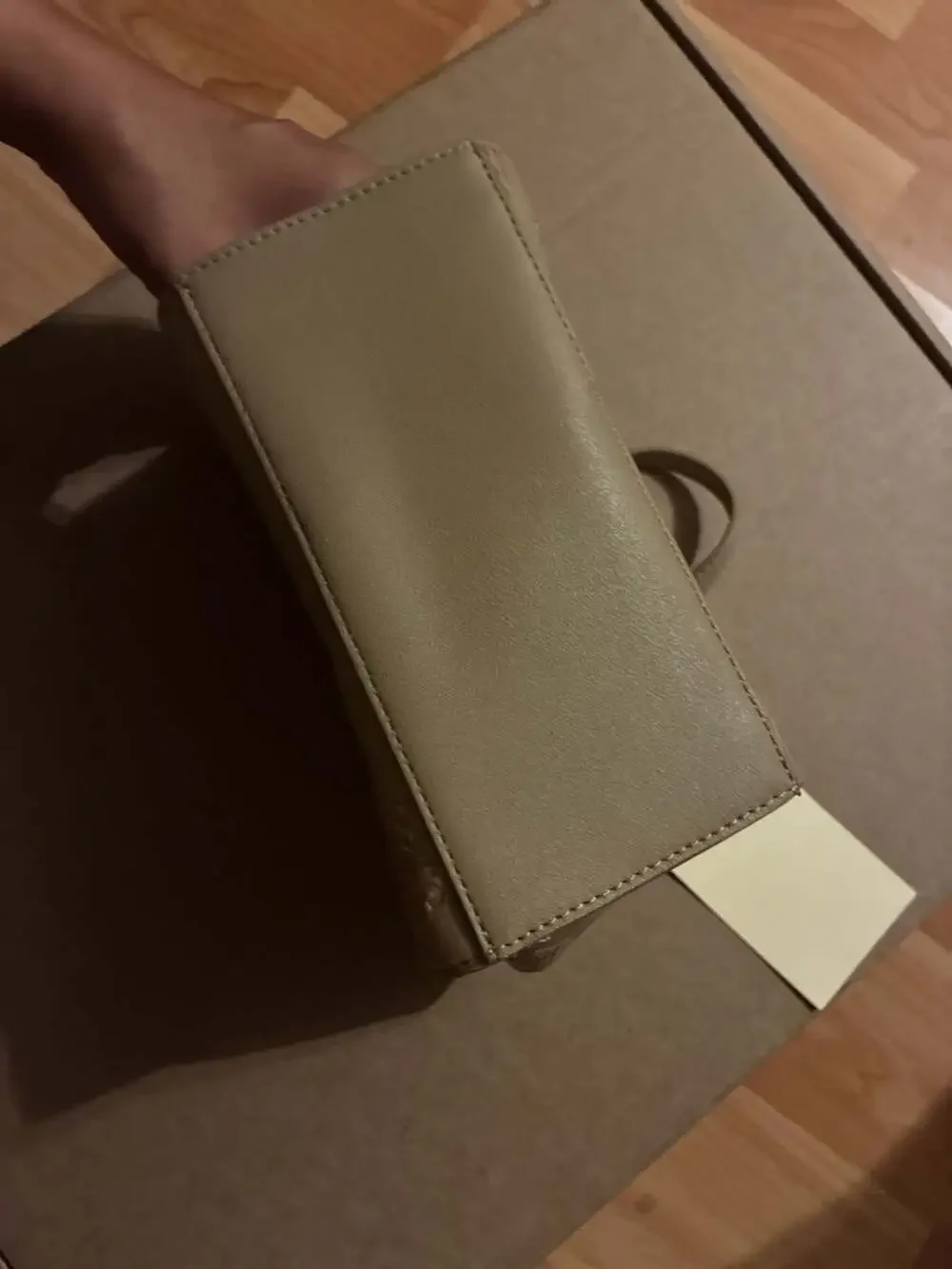 Steve Madden Monogram SM Embossed Mini Tote Handbag